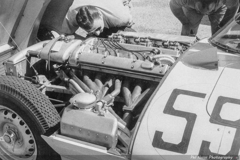 Jaguar D-type Number 59 at Walterboro National Championship Sports Car Race March 10th 1956 ~ 952_0003 ~ 