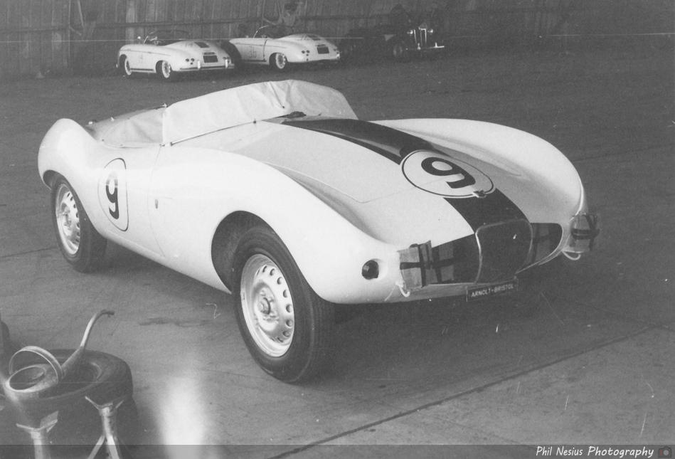 Arnolt Bristol Bolide Number 9 at Walterboro National Championship Sports Car Race March 10th 1956 ~ 952_0008 ~ 