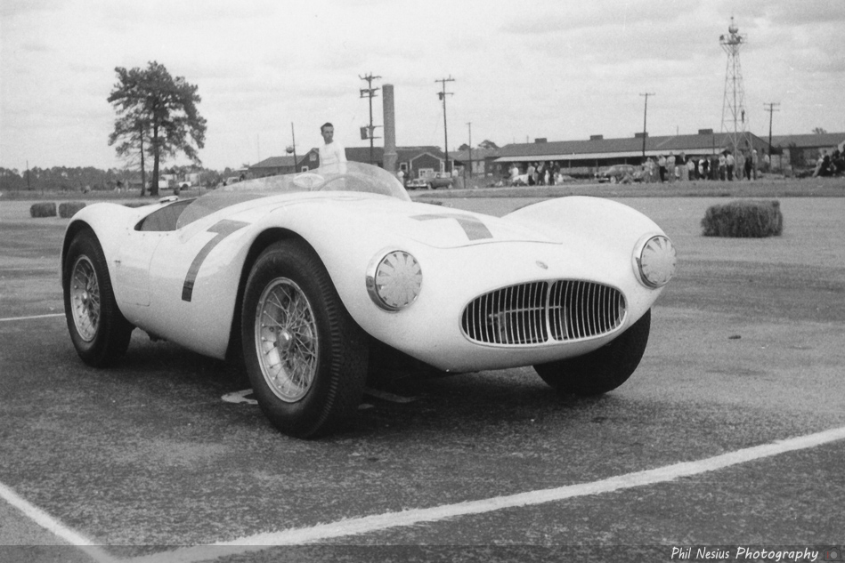 Maserati A6GCS Number 7 driven by Ted Boynton at Walterboro National Championship Sports Car Race March 10th 1956 ~ 952_0011 ~ 