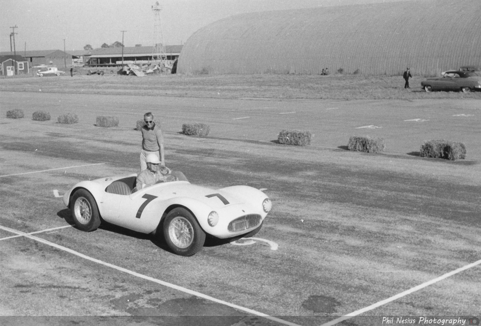 Maserati A6GCS Number 7 driven by Ted Boynton at Walterboro National Championship Sports Car Race March 10th 1956 ~ 952_0013 ~ 