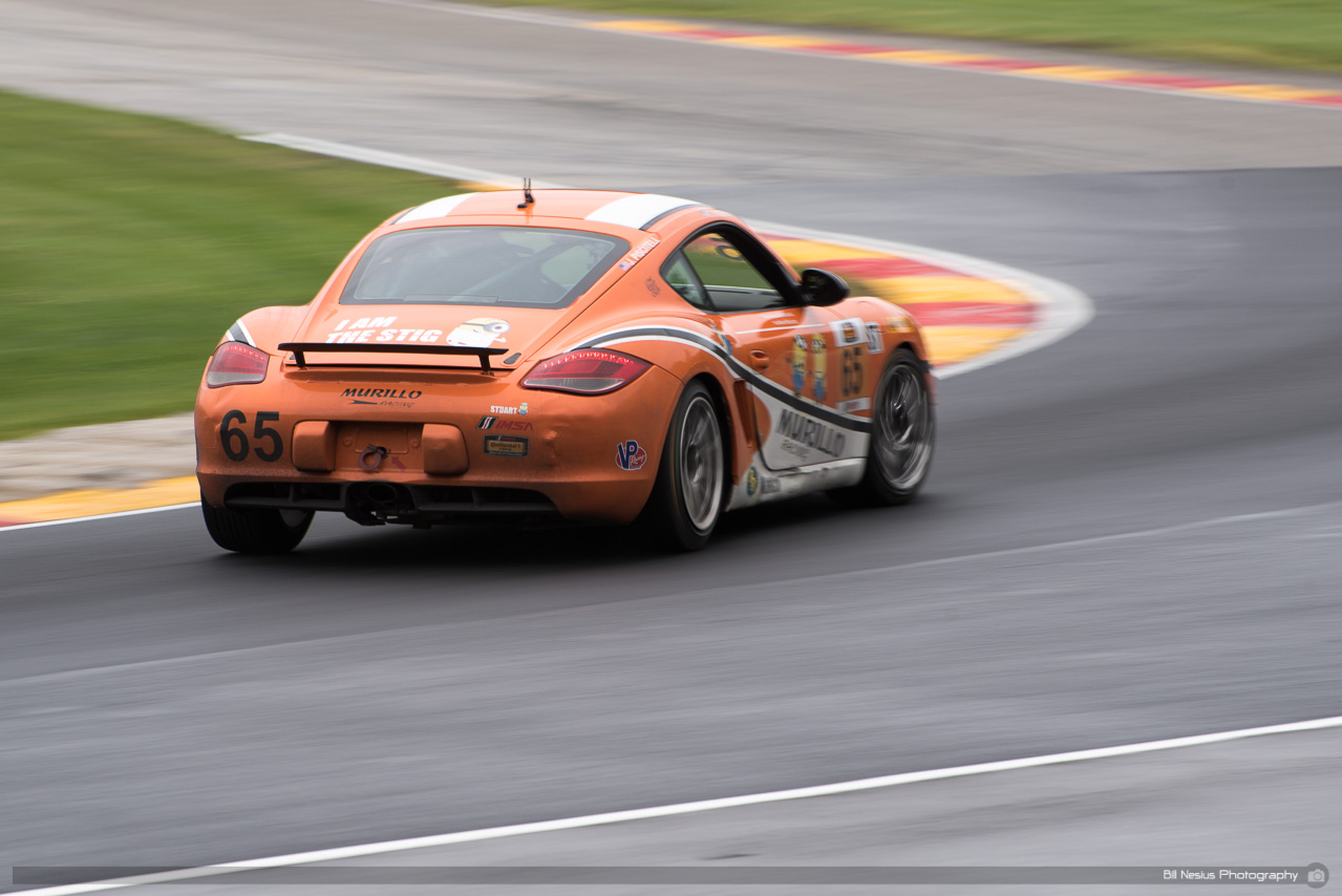 Porsche Cayman Murillo Racing No. 65 in turn 6 ~ DSC_8398