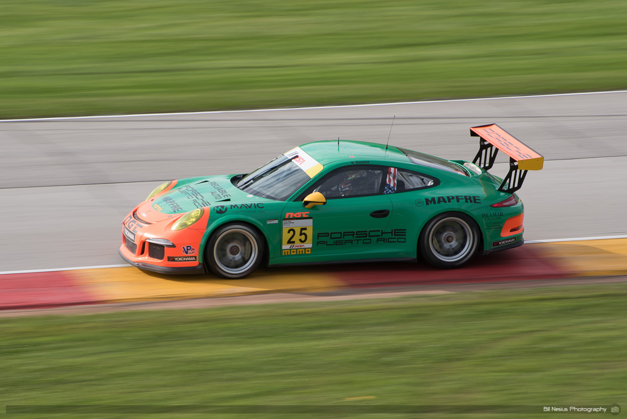 Porsche 911 GT3 No. 25 in turn 7 ~ DSC_9519