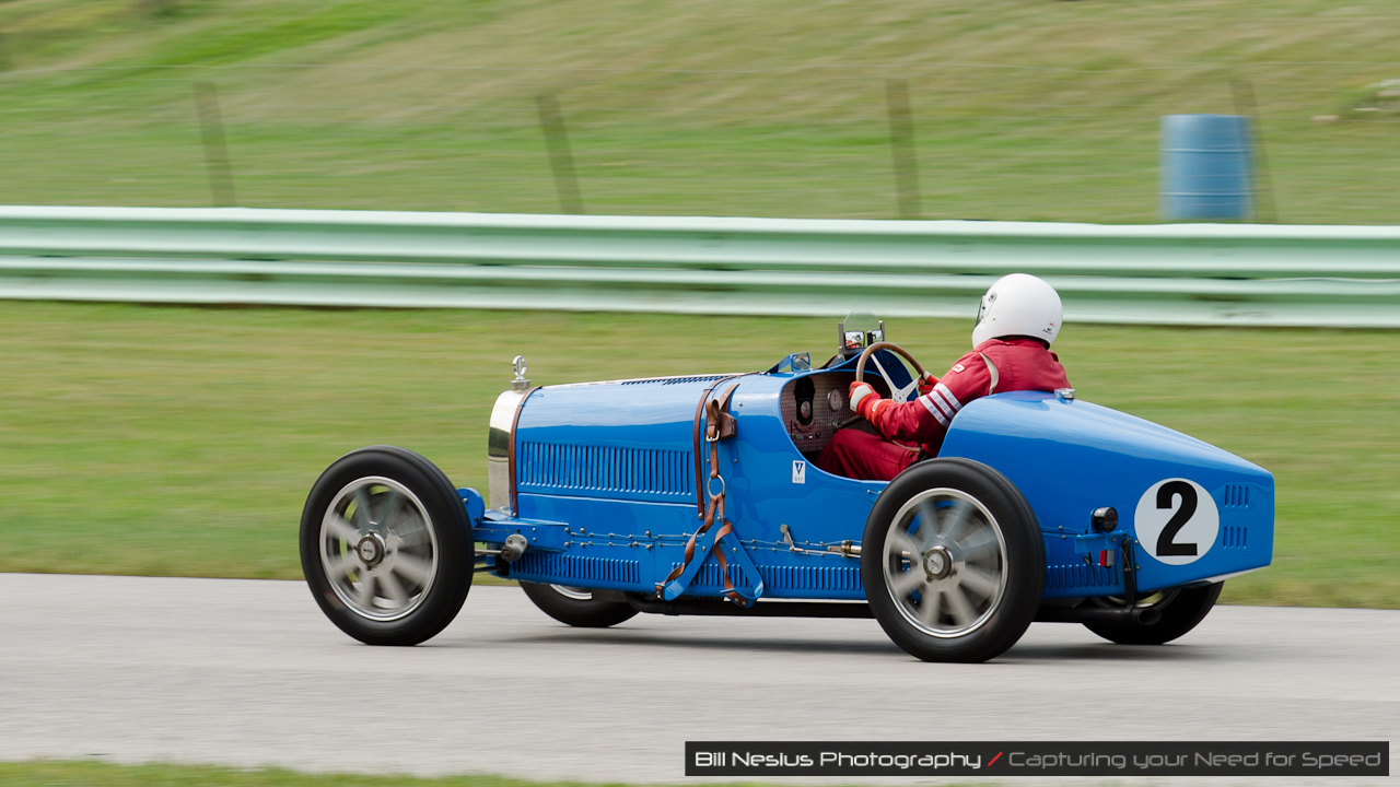 1926 Bugatti Type 37A turn 9. Road America, Elkhart Lake. / DSC_3206