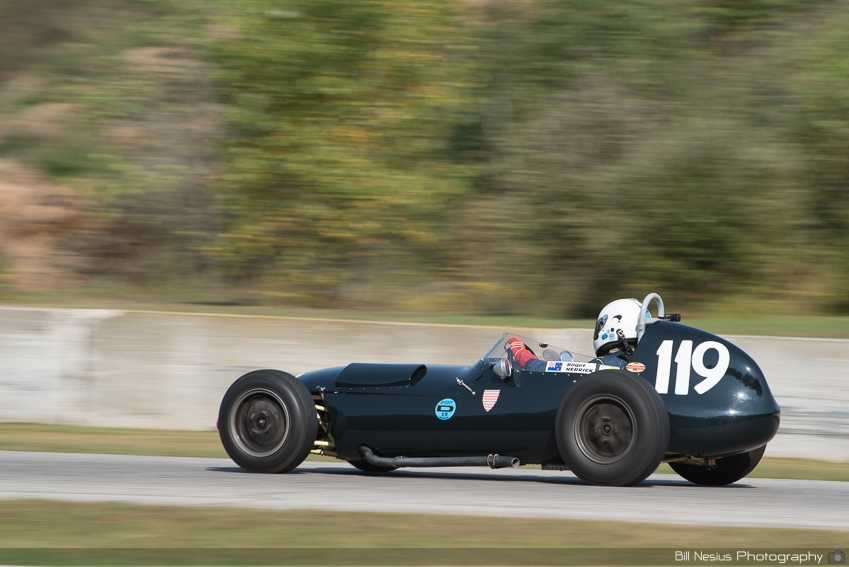 Formula Junior No. 119 at Road America, Elkhart Lake, WI Turn 6 ~ DSC_3537