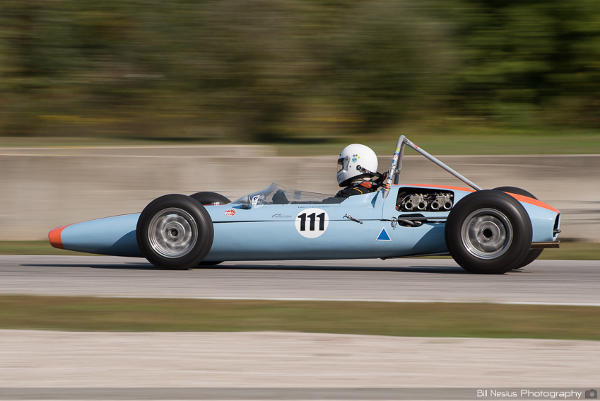 Formula Junior No. 111 at Road America, Elkhart Lake, WI Turn 9 ~ DSC_3592