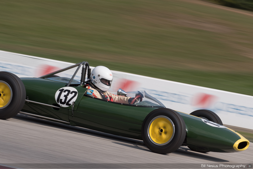 Formula Junior, Lotus No. 132 at Road America, Elkhart Lake, WI Turn 7 ~ DSC_4991