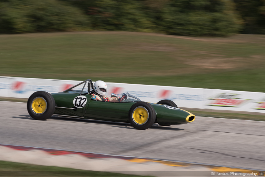 Formula Junior, Lotus No. 132 at Road America, Elkhart Lake, WI Turn 7 ~ DSC_4991