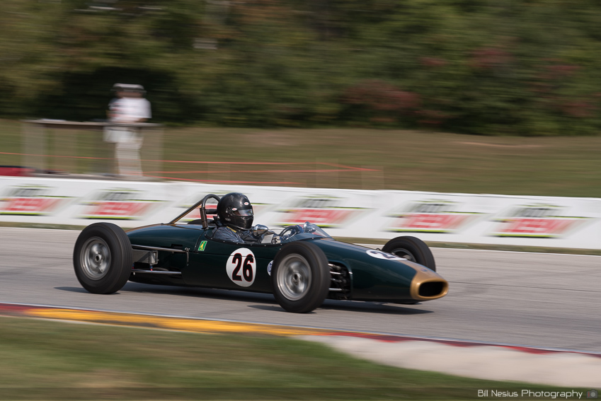 Formula Junior, Brabham No. 26 at Road America, Elkhart Lake, WI Turn 7 ~ DSC_5000