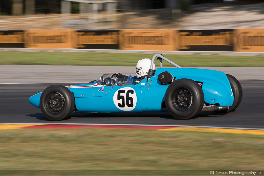 Formula Junior Cooper No. 56 at Road America, Elkhart Lake, WI Turn 
6 ~ DSC_6383