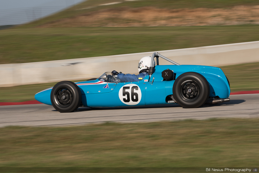 Formula Junior Cooper No. 56 at Road America, Elkhart Lake, WI Turn 
7 ~ DSC_6480