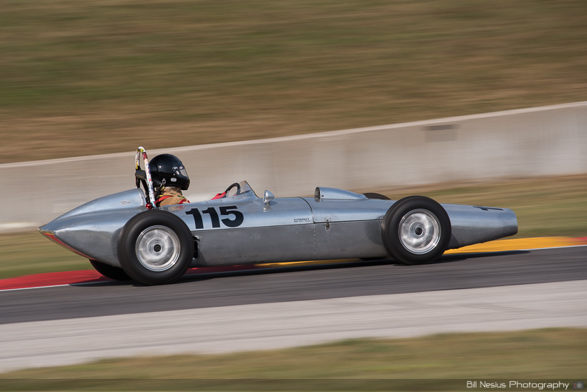 Formula Junior No. 115 at Road America, Elkhart Lake, WI Turn 13 ~ DSC_9458