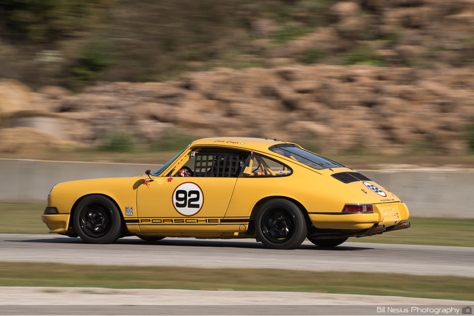 Porsche 911 No. 92 at Road America, Elkhart Lake, WI Turn 10 ~ DSC_7841