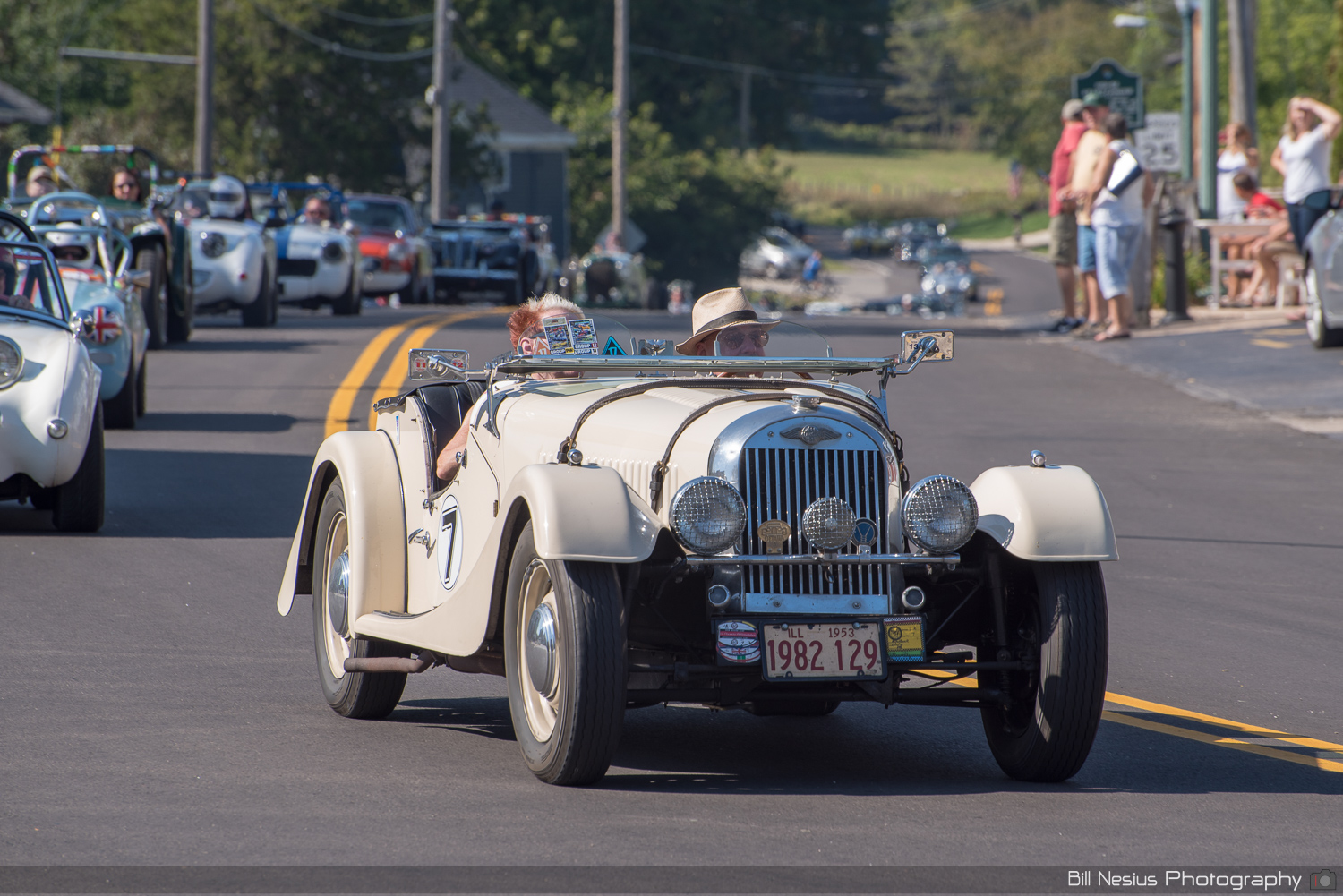 Morgan Number 7 during Road Course re-enactment. Elkhart Lake, WI ~ DSC_1321 ~ 3