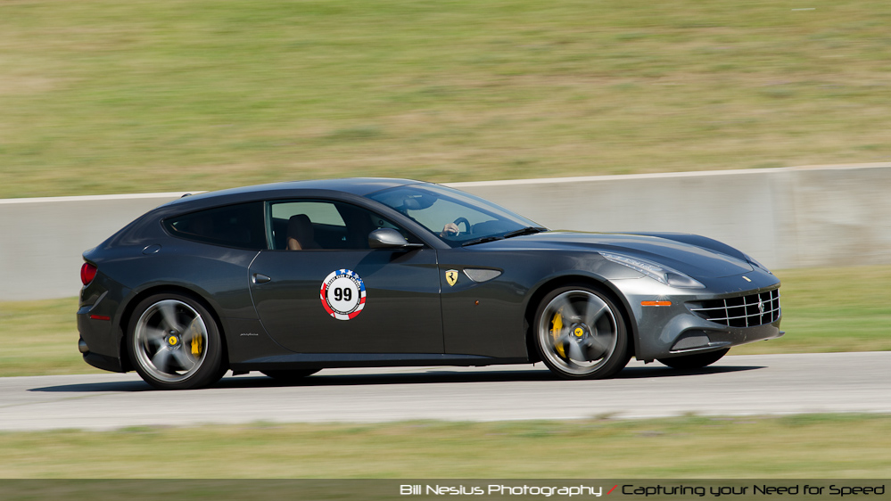 Ferrari FF at Road America, Elkhart Lake, WI, turn 
13 / DSC_1834