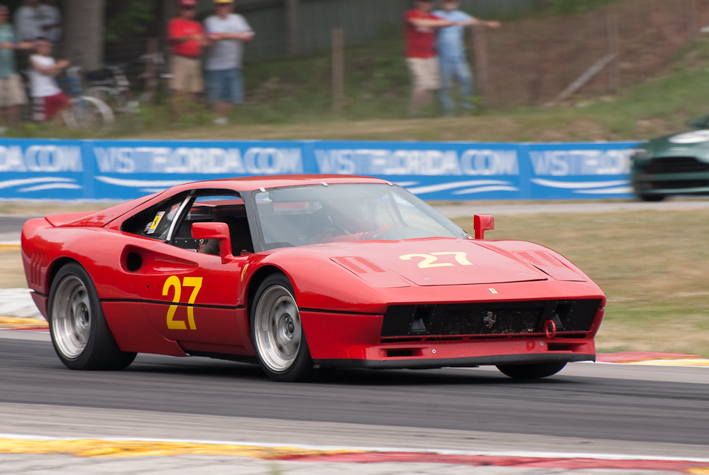 Edmund Nagem driving a 1978 Ferrari 308GTB/GTO in turn 6 Road America, Elkhart Lake, WI  ~  DSC_0858