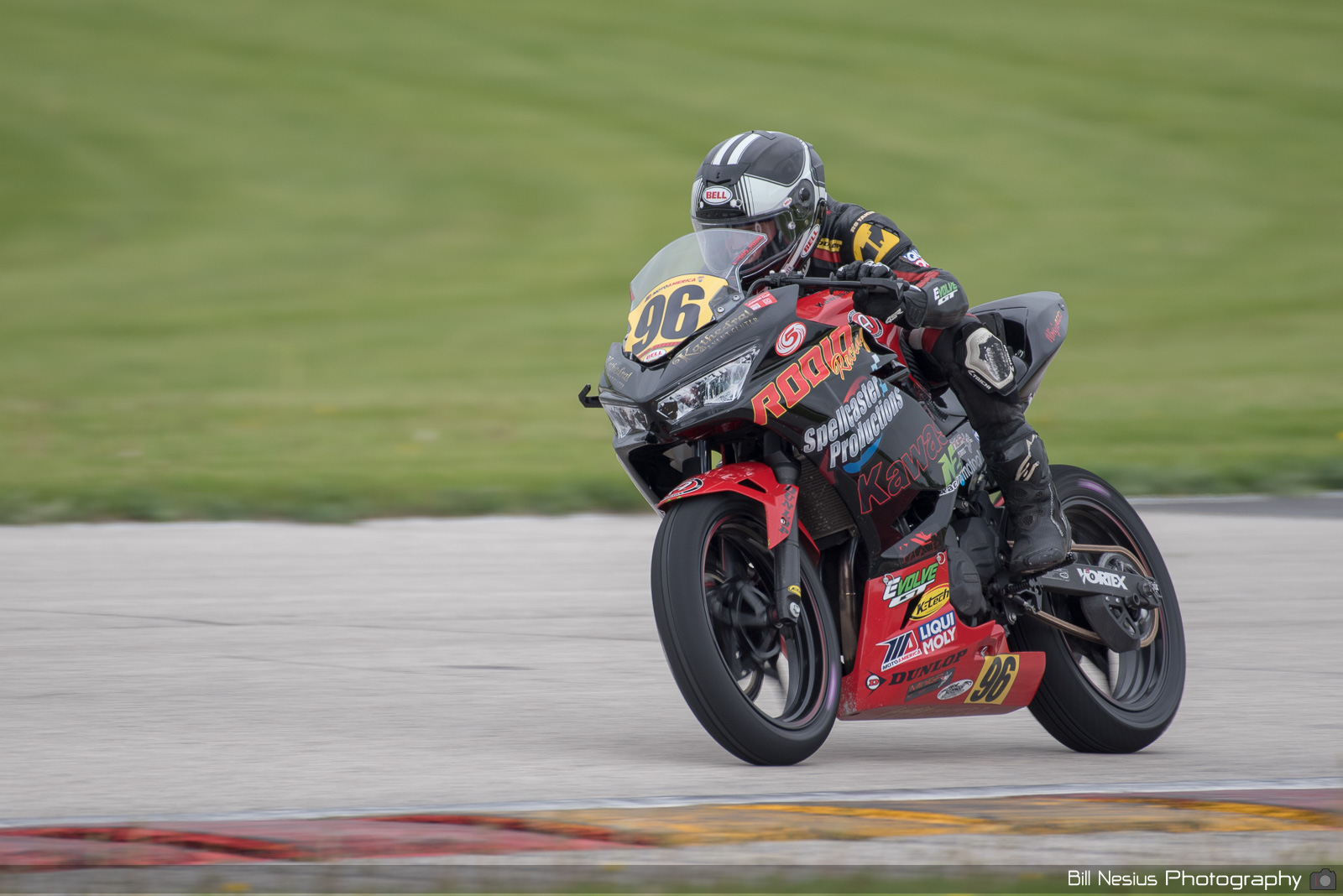 Gus Rodio on the Number 96 Rodio Racing Kawasaki Ninja 400 / DSC_0288 / 4