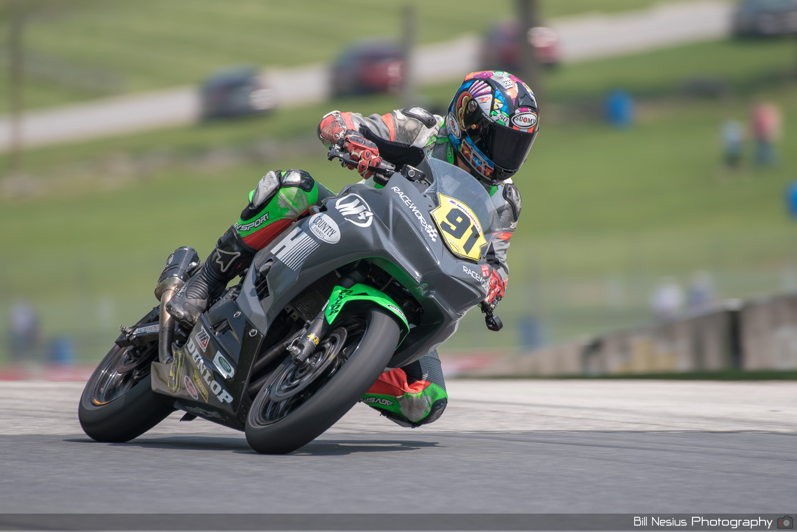 Isaiah Burleson  on the Number 91 Burleson Racing Kawasaki Ninja 400 / DSC_7741 / 4