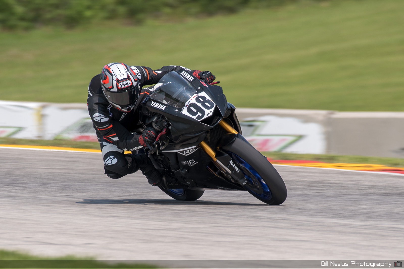 Jeremy Simmons on the Number 98 Impact Racing Yamaha YZF-R6 / DSC_8021 / 3