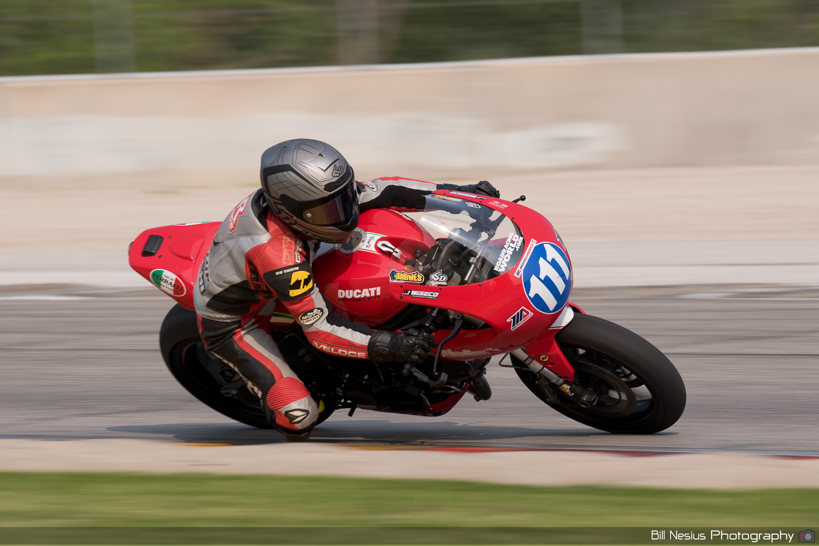 Michael Barnes on the Number 111 Quarterley Racing Ducati / DSC_8700 / 4