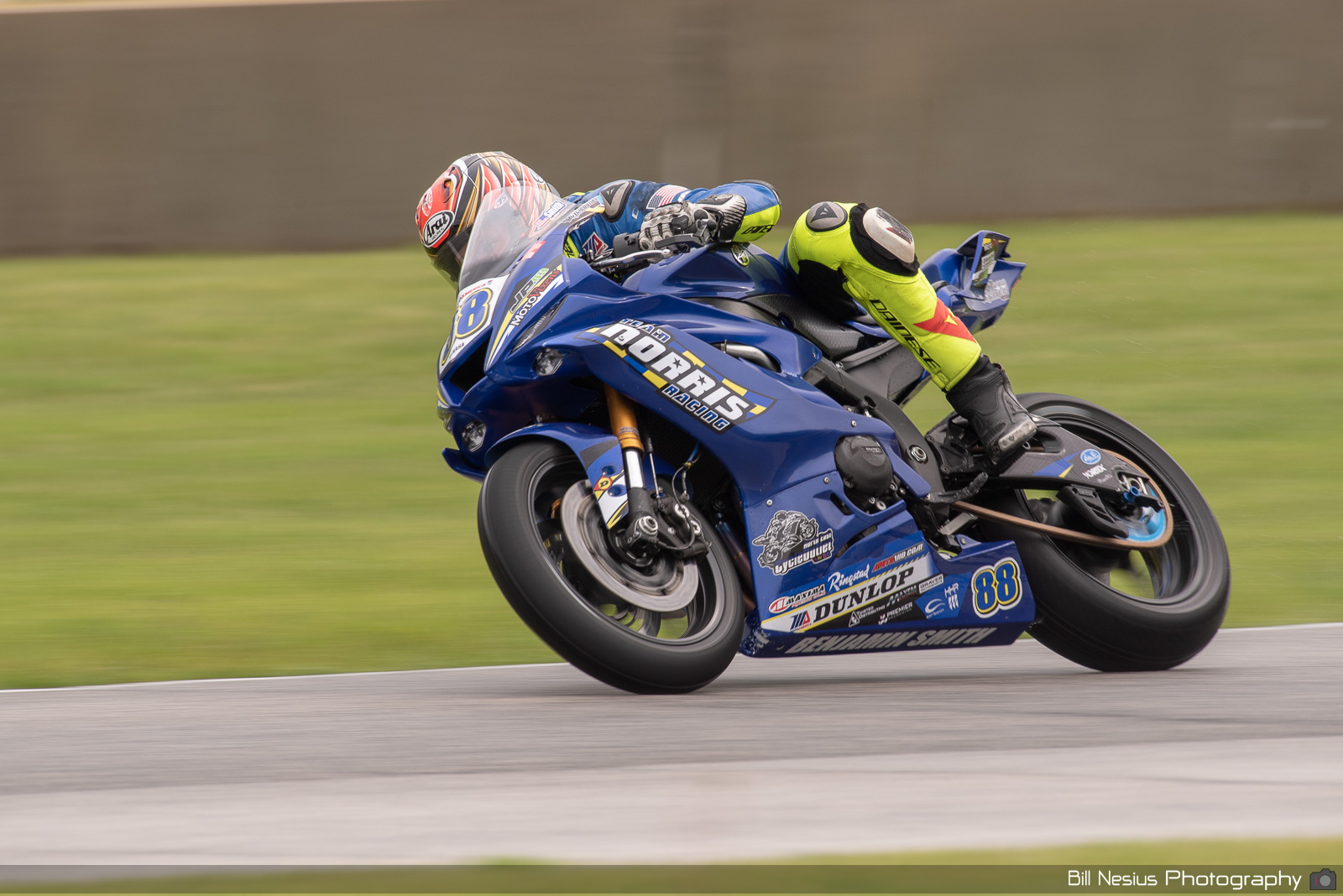 Benjamin Smith on the Number 88 Team Norris Racing Yamaha YZF-R6 / DSC_9413 / 4