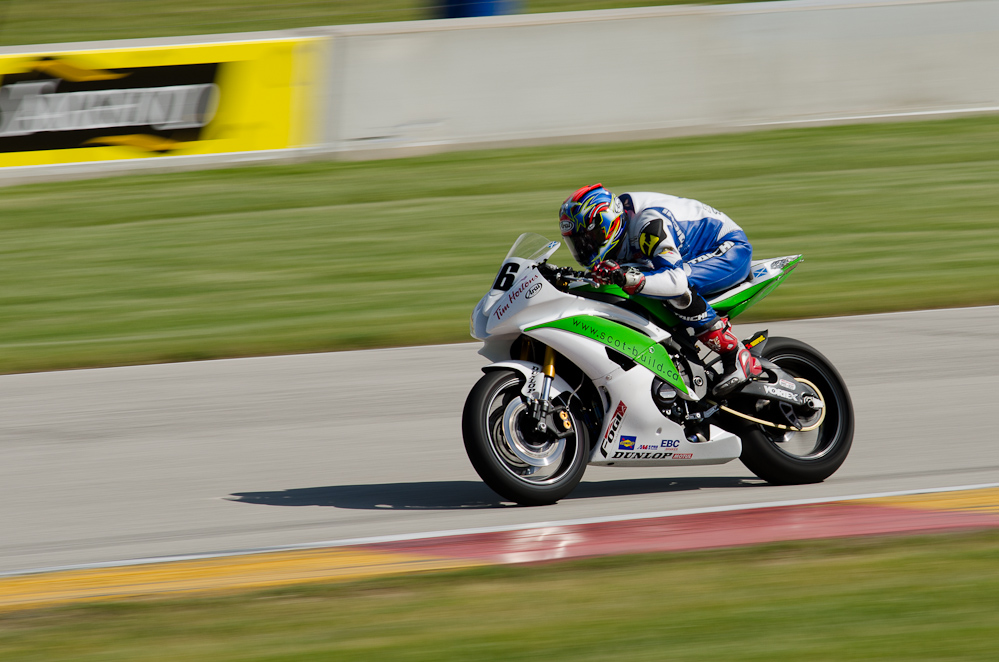 Ben Young on the No. 86 BYR/Fogi Racing Yamaha YZF-R6 in turn 7, Road America, Elkhart Lake, WI  ~  DSC_3638