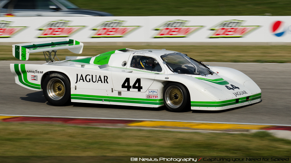 Jaguar at The Hawk,  Road America, Elkhart Lake, WI Turn 7 / DSC_0290