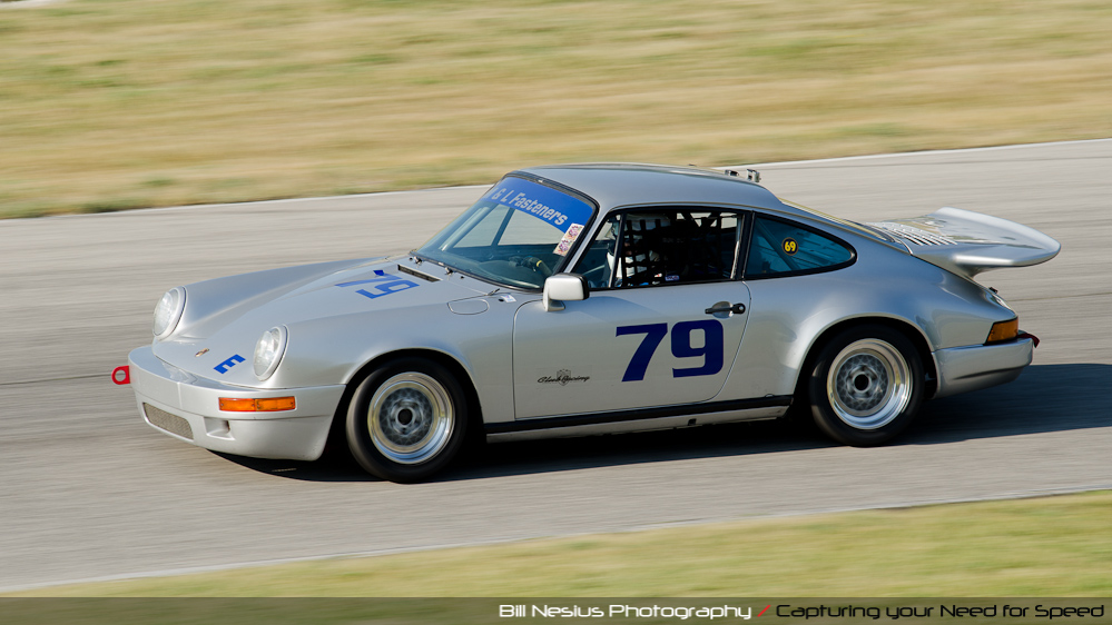 Porsche at the Hawk, Road America, Elkhart Lake WI in turn 13 / DSC_7490