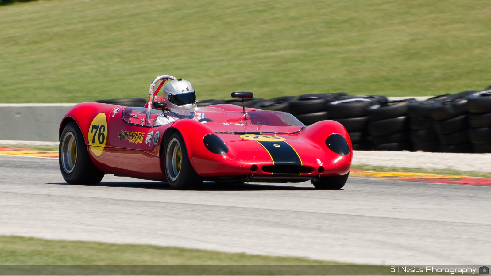 1965 Lotus 23 No.76 drinen by Joel Weinberger  at Road America T7 / DSC_6932 / 3
