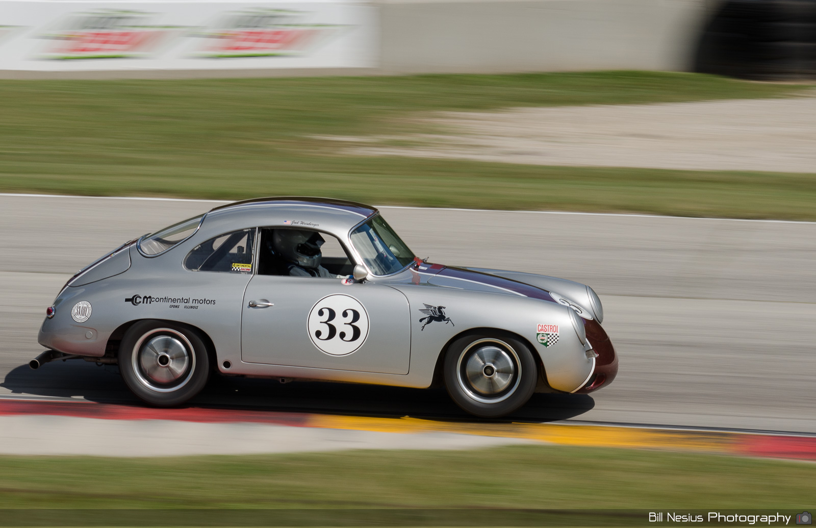 Porsche 356 No.33 drinen by Joel Weinberger  at Road America T7 / DSC_7807 / 4