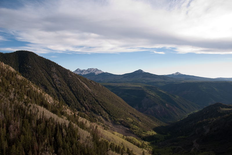 Views from Last Dollar Road (58p) in Ouray County