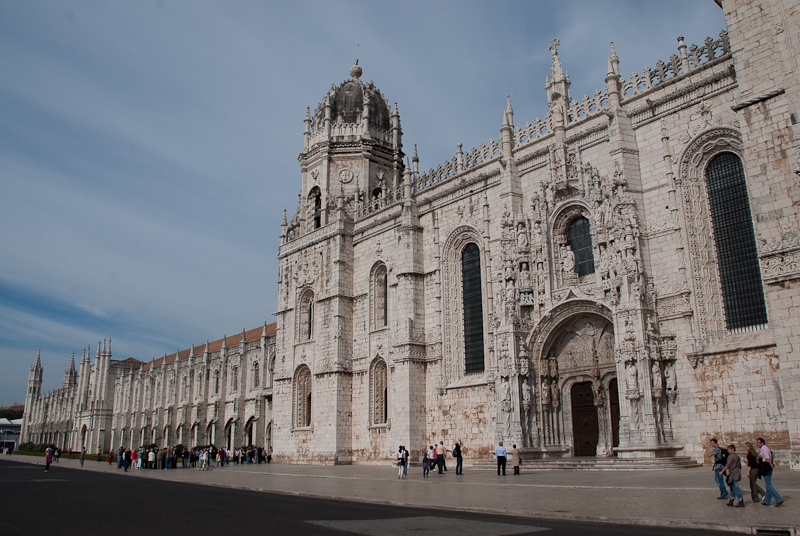 Mosteiro dos Jeronimos, a 16th-century monastery located in the Belém district of Lisbon, Portugal