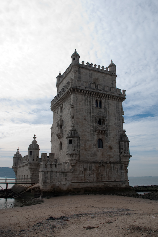 Belem Tower or the Tower of St Vincent built in the early 16th century