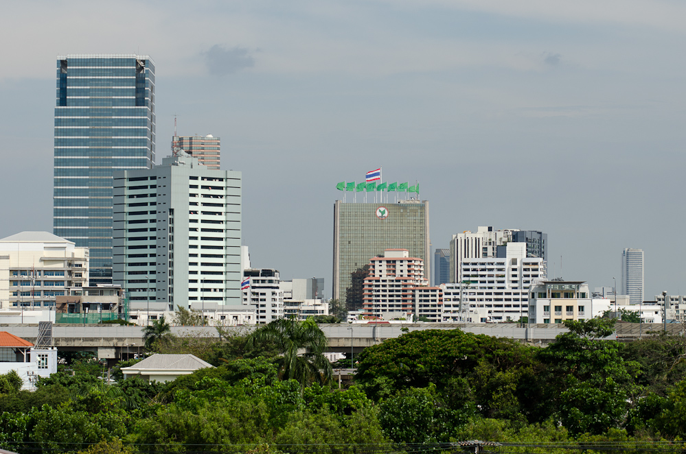 Rooftop view of Bangkok Thailand  ~  DSC_0418