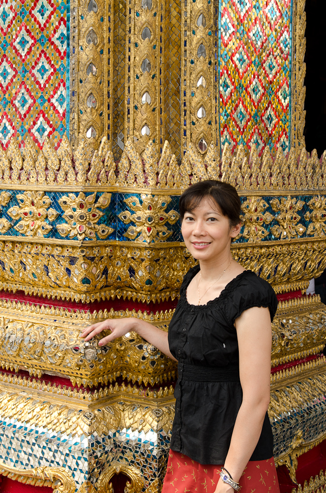 Sutaya at the Grand Palace, Bangkok Thailand  ~  DSC_0733