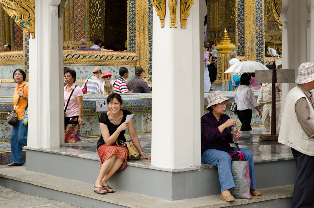 Sutaya at the Grand Palace, Bangkok Thailand  ~  DSC_0747