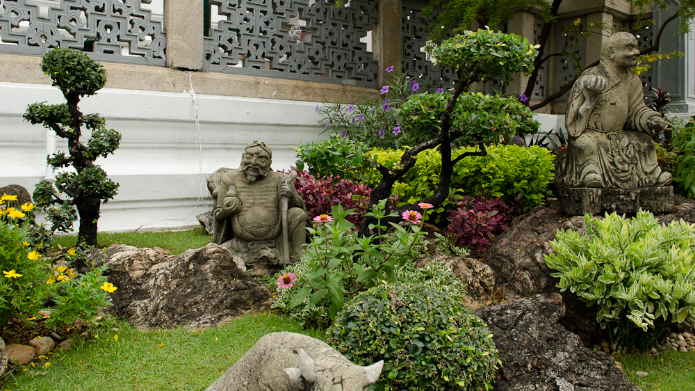 Gardens at the Grand Palace, Bangkok Thailand  ~  DSC_0750