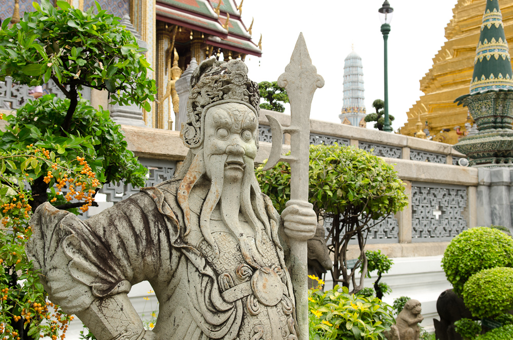 Gardens at the Grand Palace, Bangkok Thailand  ~  DSC_0751
