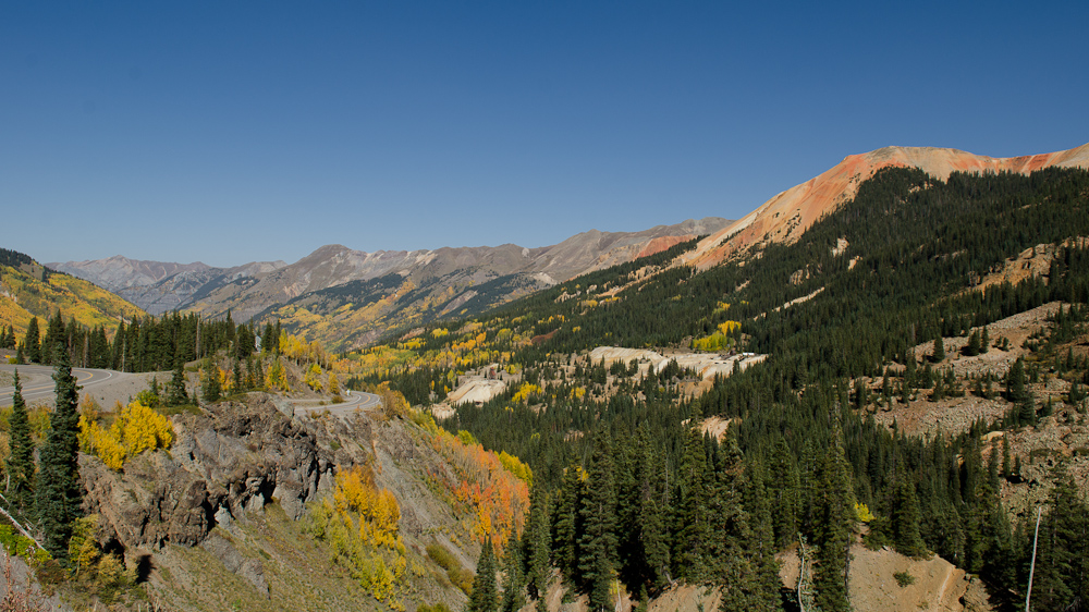 Hwy 550 between Ouray and Red Mountain pass  ~  DSC_4683