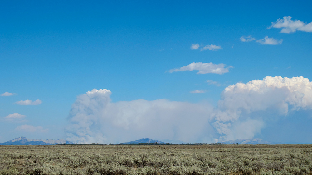 wildfires east of Grand Teton national park  ~  IMG_4184