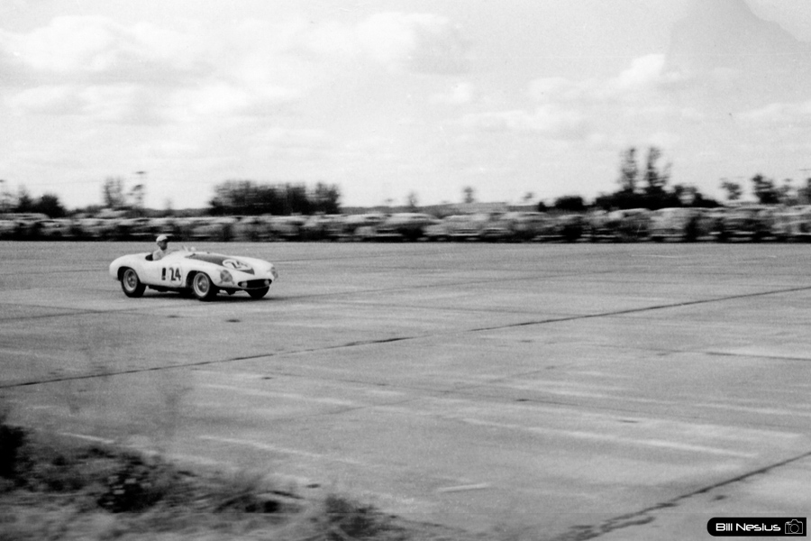 Ferrari 750 Monza Number 24 driven by McAfee / Wheeler at Sebring March, 13 1955 / 114L_0009 / 