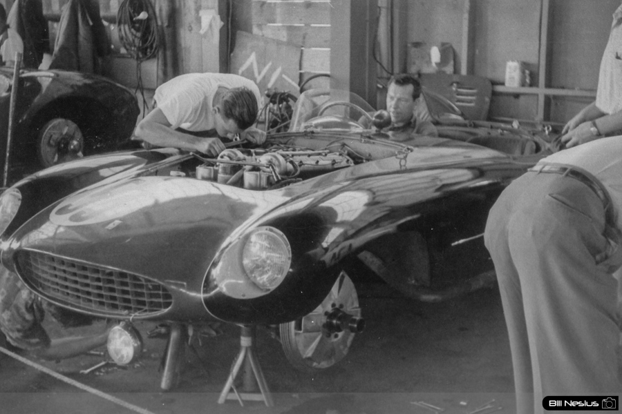 Ferrari 500 Mondial Number 53 at Sebring March, 13 1955 / 114L_0010 / 