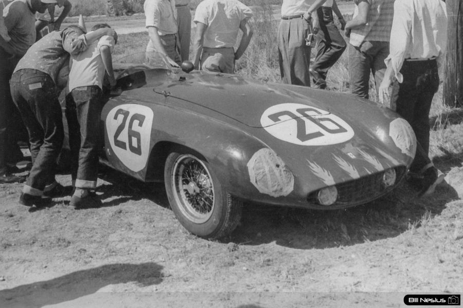 Ferrari 750 Monza Number 26 driven by de Portago / Maglioli at Sebring March, 13 1955 / 114L_0012 / 