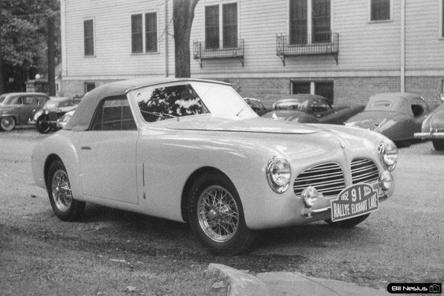 Fiat 1100 Stabilimenti Farina. Rally paticipant. Elkhart Lake, WI September, 1952 / 137E_0013 / 