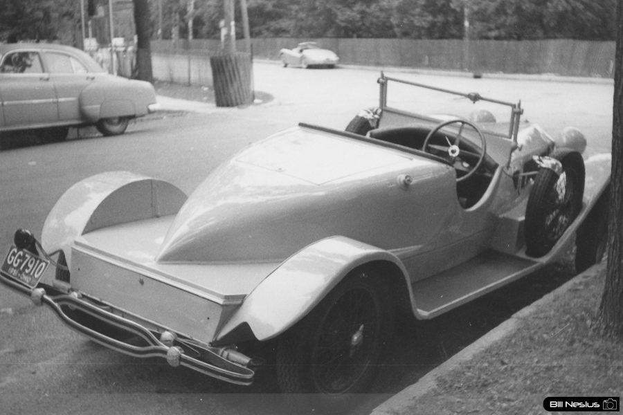 Mid 1920s Lancia Lambda at Elkhart Lake, WI September, 1952 / 137E_0016 / 
