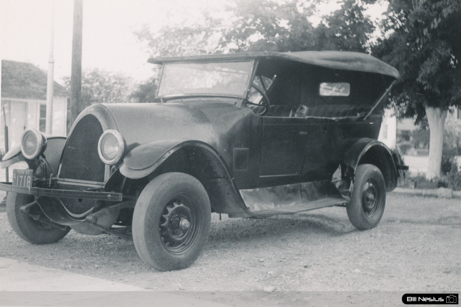 Franklin air cooled Texas plate / 137E_0025 / 