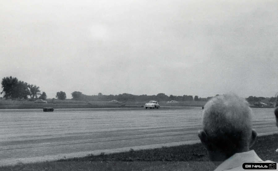 Porsche 356  Number 66 driven by Paul C Clovis Jr. at Janesville Airport Race August 3rd 1952. This makes more sense  than Bergstrom AFB, Austin, TX, 1952 / 137E_0035 / 