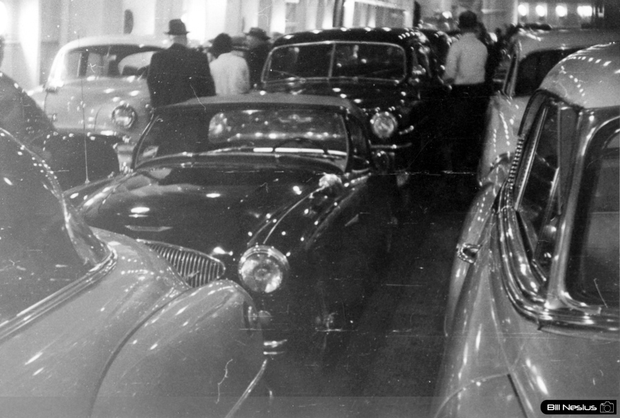 Phil's Austin Healey 100/4 on a Ferry of Mackinaw / 180L_0007 / 