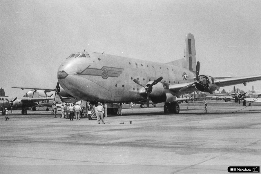 C124 Transport, at Chanute AFB June, 1953 / 312K_0018 / 