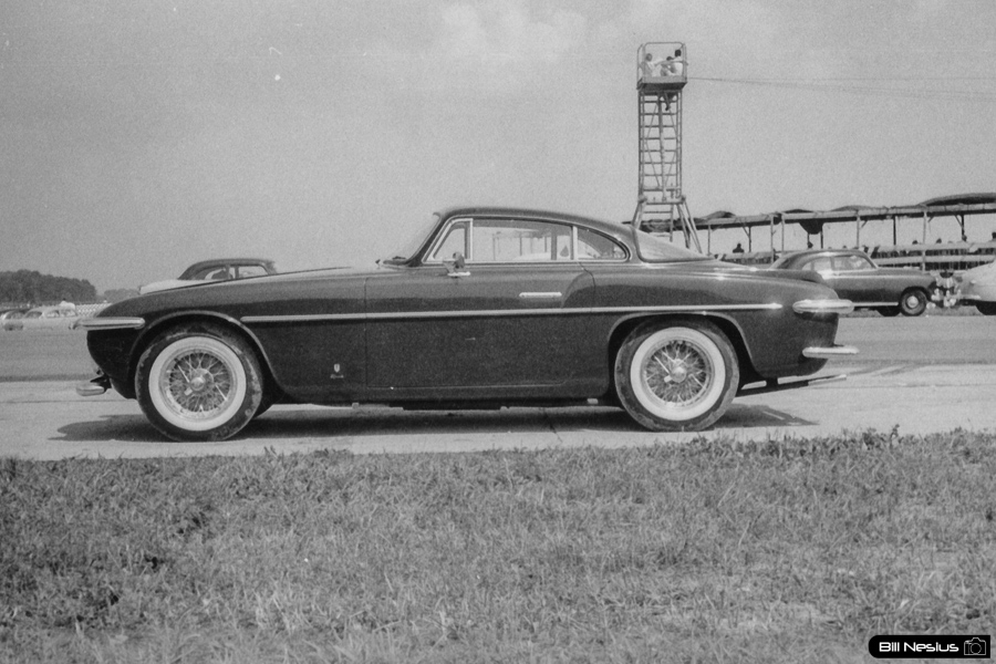 1953 Ferrari 212 Inter Coupe by Vignale at Lockbourne AFB August 1953 / 493K_0016 / 