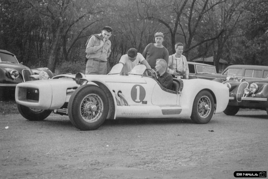 Excalibur J Number 1 was at Janesville Airport race, August 3rd 1952
Driven by Ralph Knudson. 
 / 544E_0005 / 